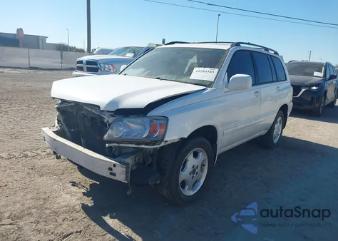 2004 Toyota Highlander Limited V6 из США, поврежденный, VIN JTEEP21AX40055593